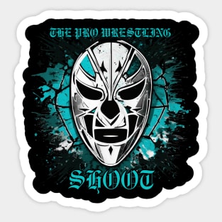 Pro lucha shoot Sticker